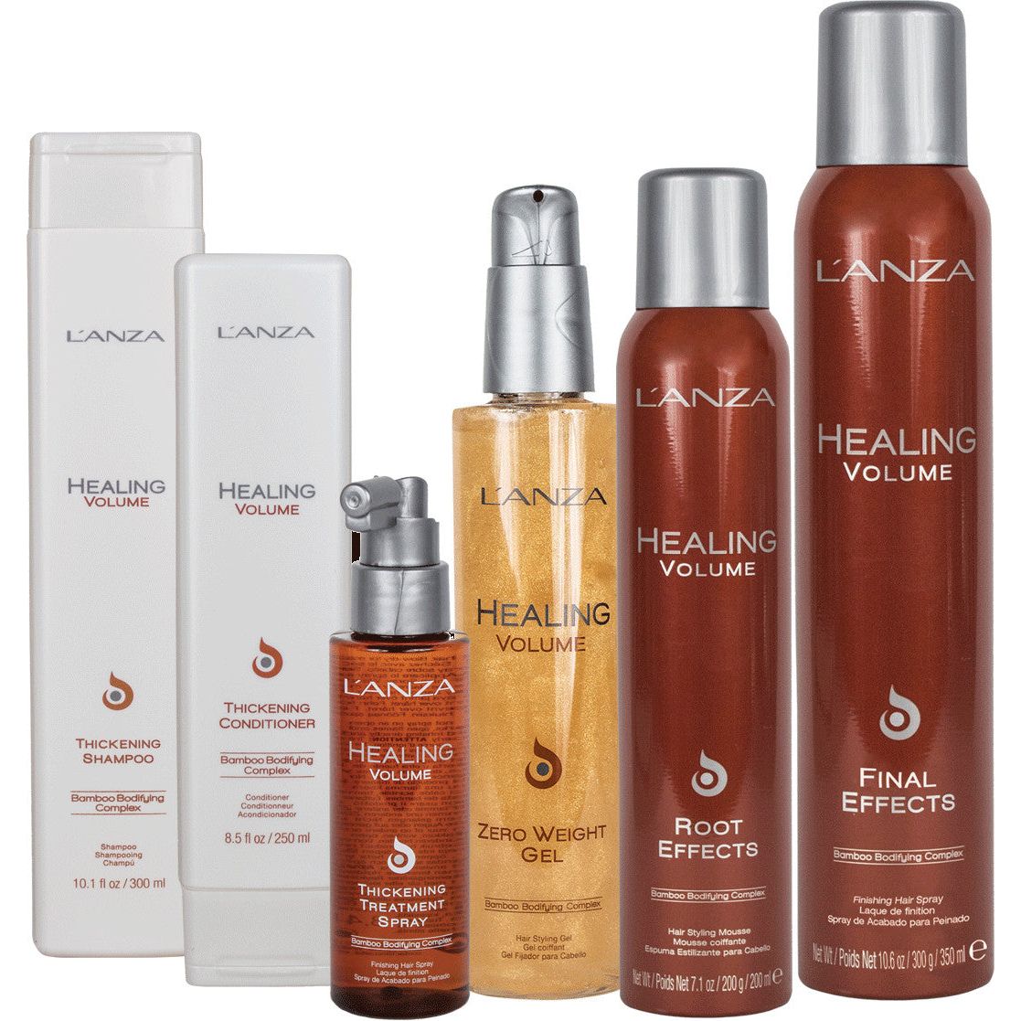 L'Anza Healing Volume Shampoo Volumizzante 300ml Fini
