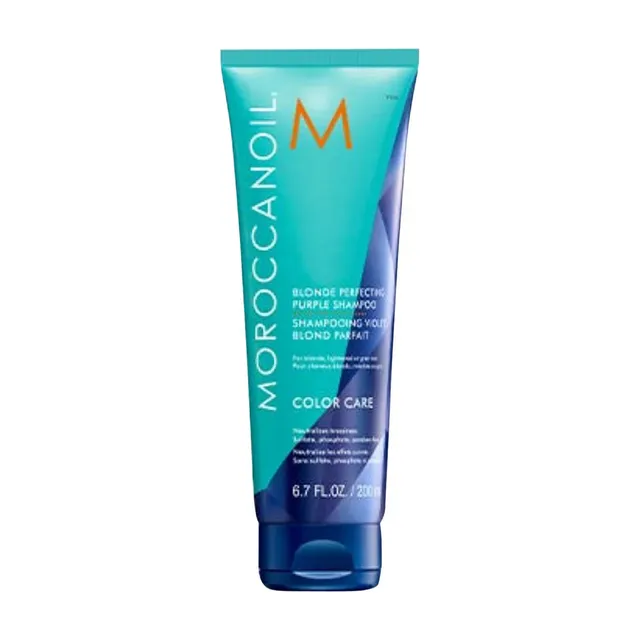 Moroccanoil Blonde Shampoo Viola Antigiallo 6.7oz Senza Solfati