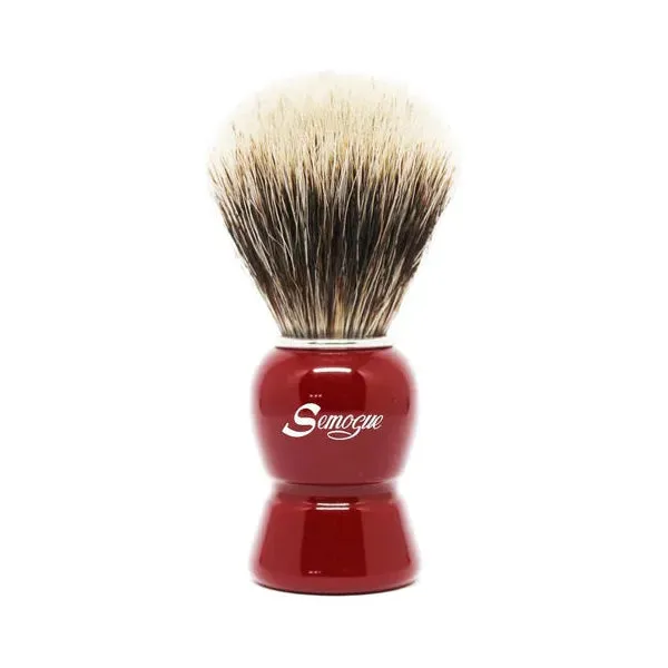 Semogue Galahad-C3 Pennello Barba Finest Badger Rosso