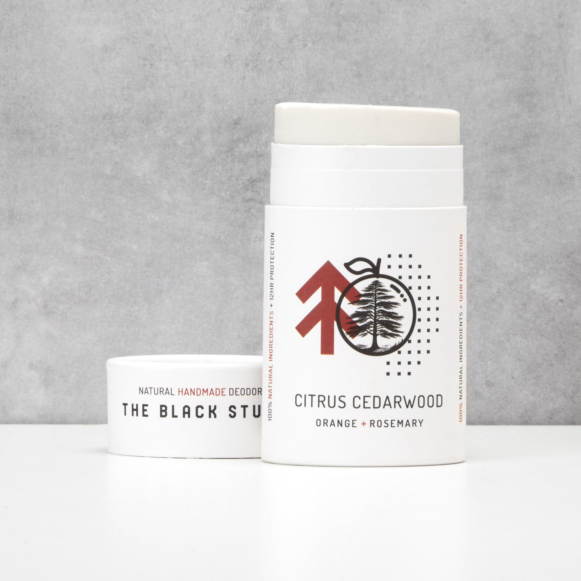 The Black Stuff Citrus Cedarwood Blast deodorante naturale sensibile
