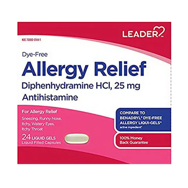 Leader Health Care Allergy Relief antiallergico senza coloranti