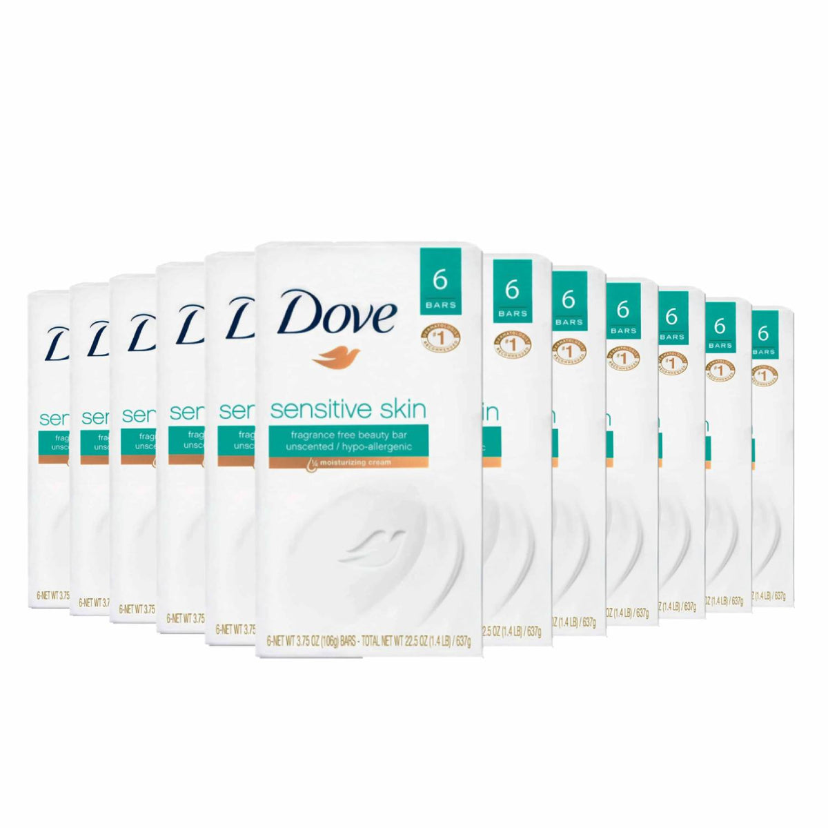 Dove Sensitive Skin Saponetta 120 g Senza Profumo