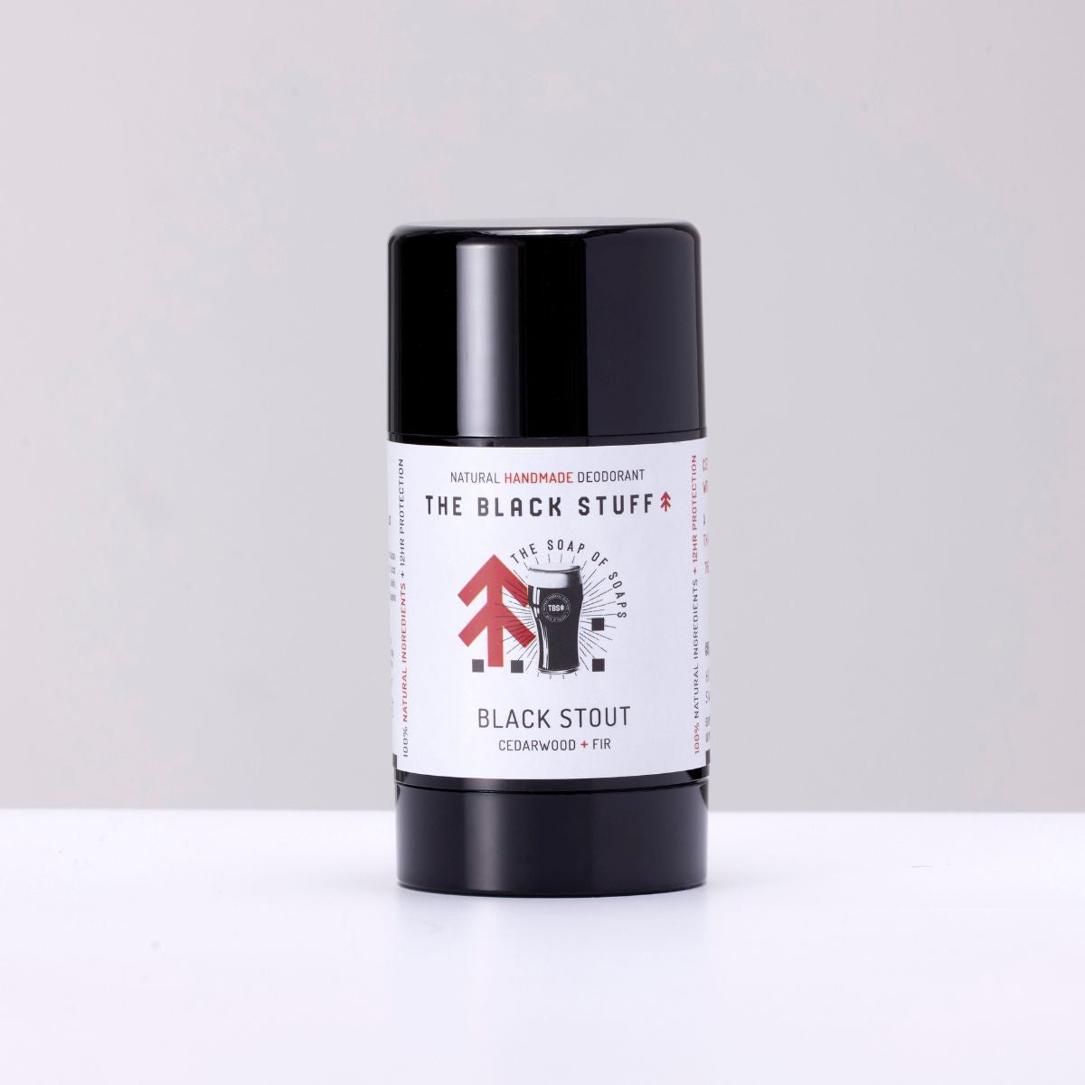 The Black Stuff Black Stout Deodorante Naturale Uomo Legnoso Cedro