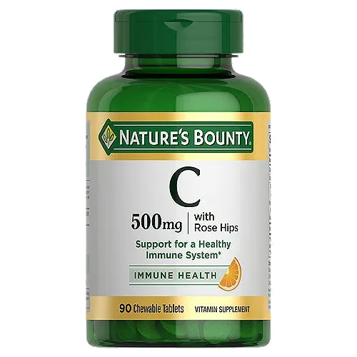 Nature's Bounty Vitamina C 500mg Arancia 90 compresse