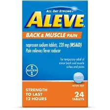 Aleve Mal di Schiena 24 Compresse Naprossene Sodico
