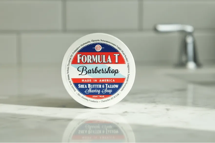 Wet Shaving Products Barbershop Formula T sapone da barba sego disco