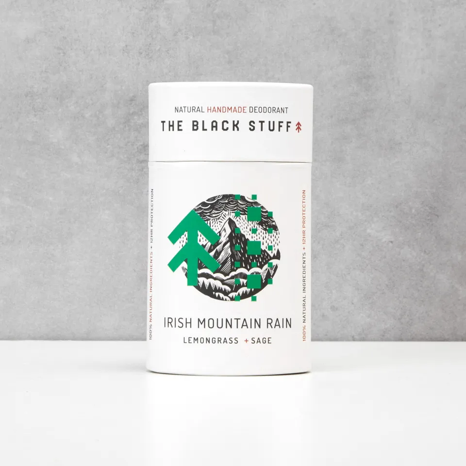 The Black Stuff Irish Mountain Rain deodorante solido