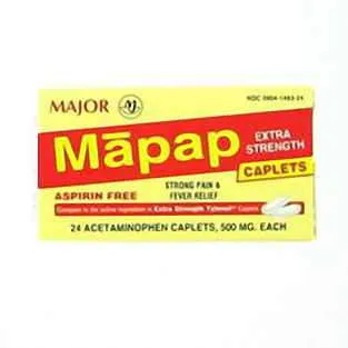 Major Mapap Acetam 500 mg compresse 100 pz antidolorifico