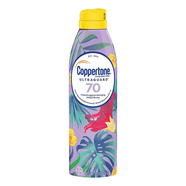 Coppertone Ultra Guard spray solare SPF70 156 ml