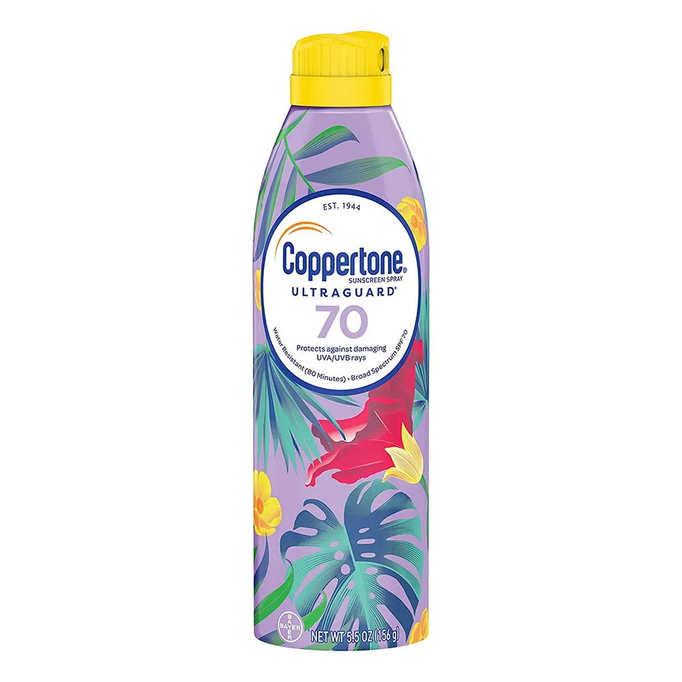 Coppertone Ultra Guard spray solare SPF70 156 ml